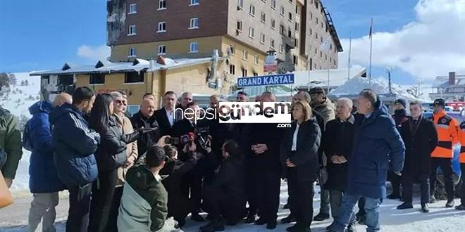 Meclis araştırma komitesi, Grand Kartal Otel’de inceleme yaptı