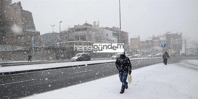 Meteoroloji’den İstanbul ve Ankara için kar alarmı