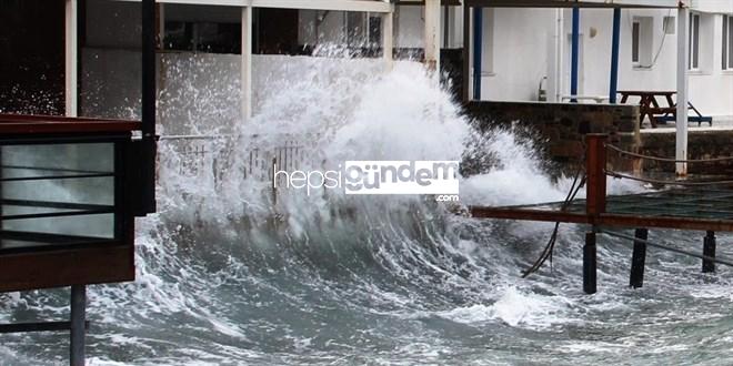 Meteorolojiden Marmara Denizi için fırtına uyarısı