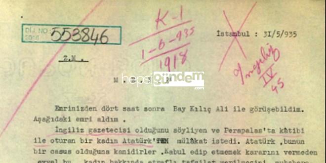 MİT, 90 yıllık saklı istihbarat evrakını açıkladı