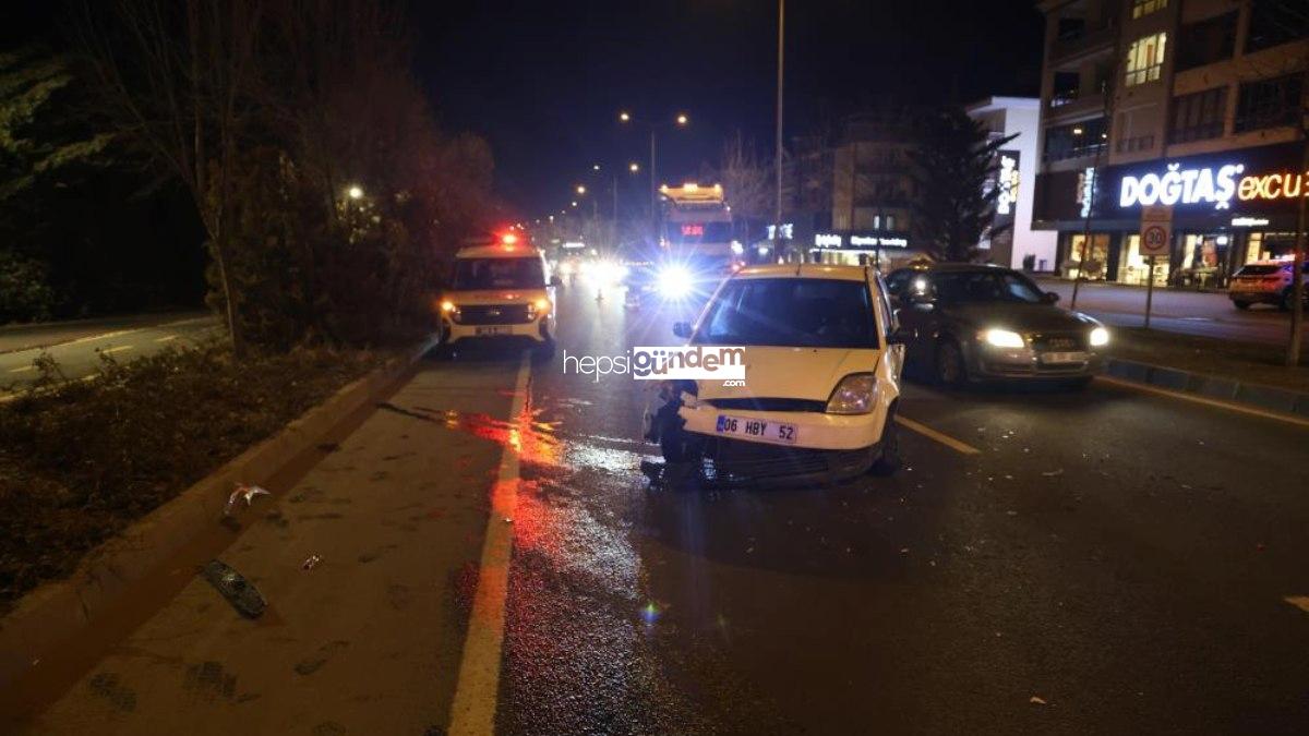 Nevşehir’de alkollü şoför önünde duran araca çarptı: 2 kişi yaralandı