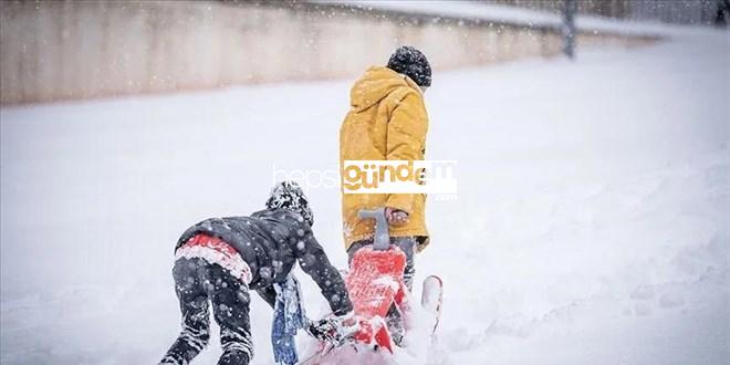 Ordu’nun üç ilçesinde okullar tatil edildi