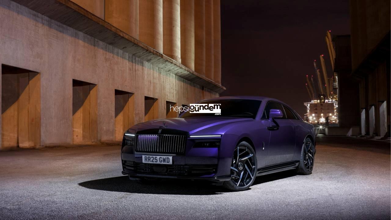 Tarihin en güçlü Rolls-Royce’u tanıtıldı! Black Badge Spectre özellikleri