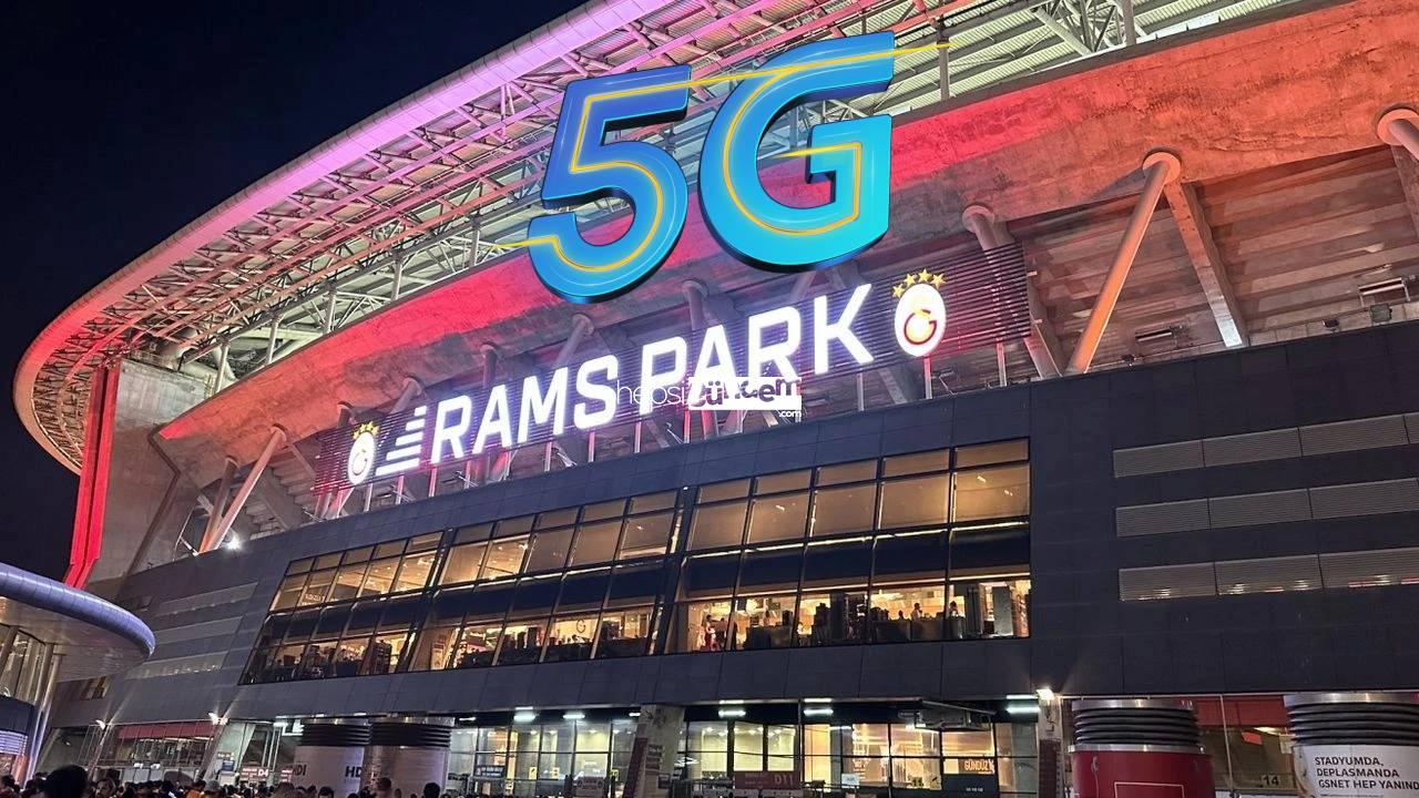 Turkcell 5G teknolojisi Ali Sami Yen Spor Kompleksi Rams Park’ta!