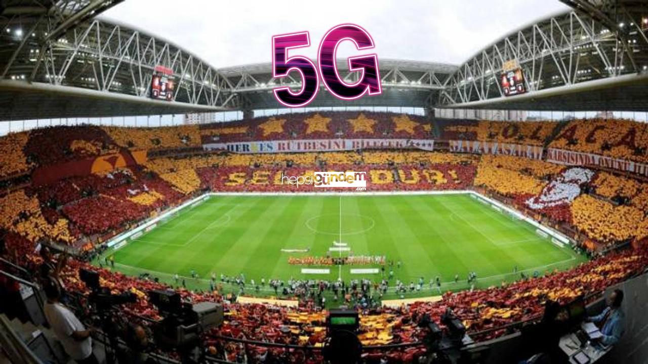 Türkiye’de 5G devri başladı! Birinci test yayını Galatasaray Stadı’nda