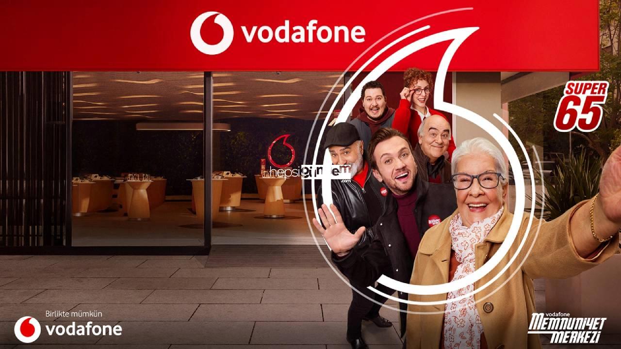 Vodafone Süper65 ile dijital dünya yaş sonunu kaldırıyor