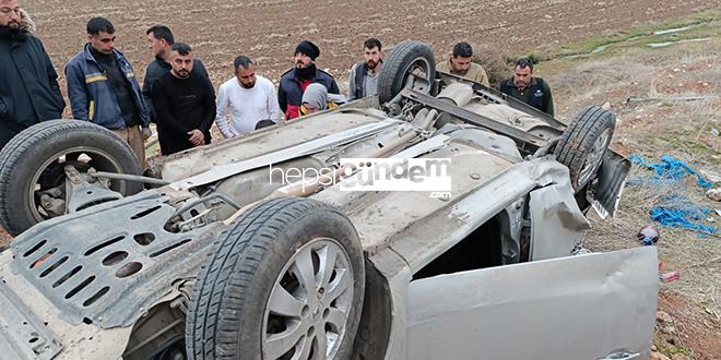 Adıyaman’da arabanın şarampole devrildiği kazada 1 kişi öldü