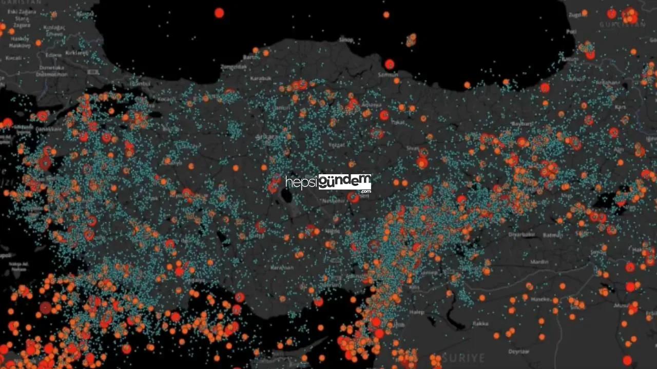 AFAD açıkladı: Türkiye ve yakın etrafında yaklaşık 110 bin zelzele