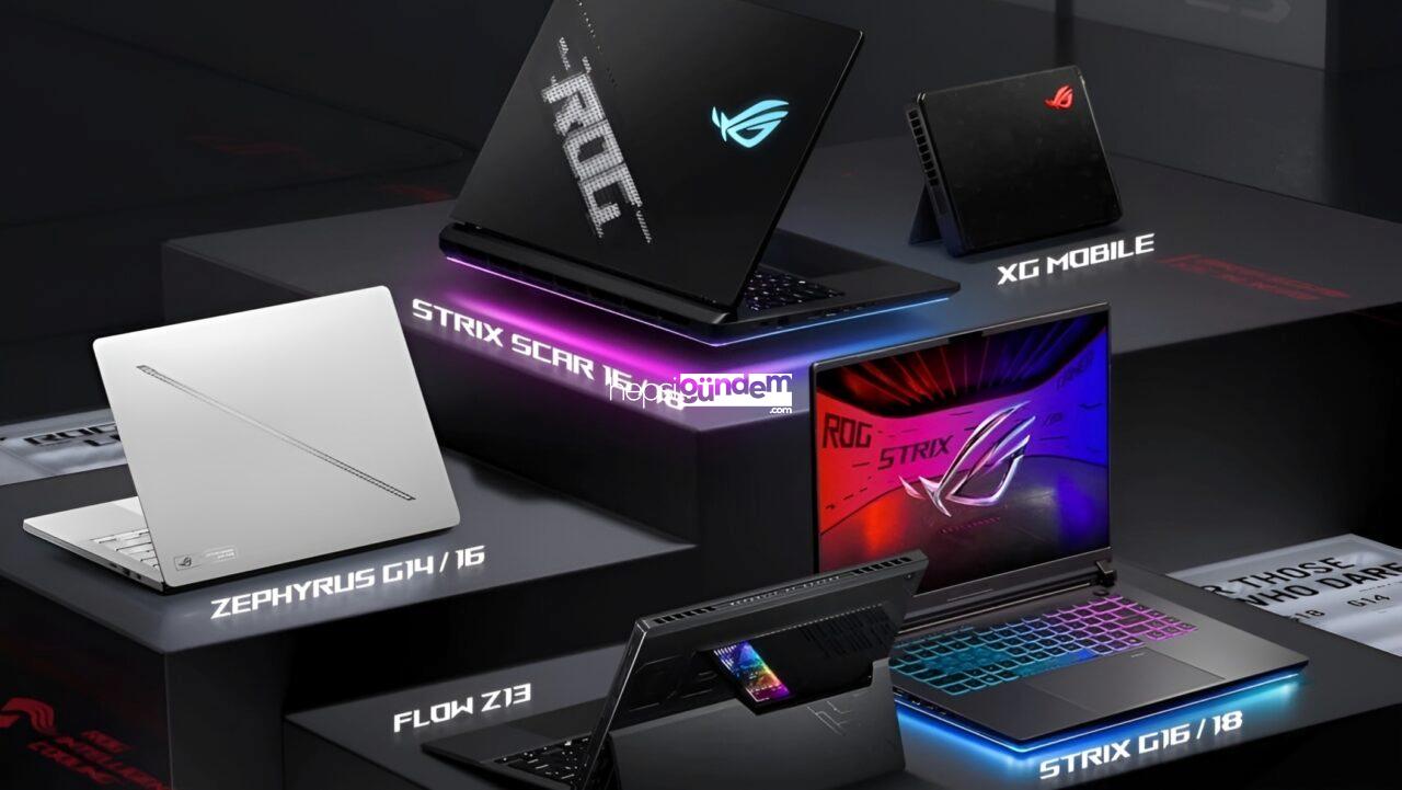 ASUS’un, 238 bin TL’lik RTX 50 serisi ROG dizüstü bilgisayarları ön siparişe açıldı!