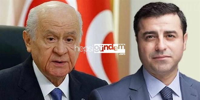 Bahçeli, Selahattin Demirtaş’ı aradı!