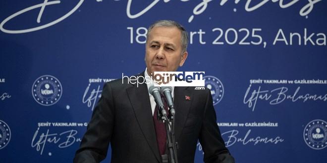 Bakan Yerlikaya: Devletin Demir Yumruğu Bölücülerin Ensesinde Olacak