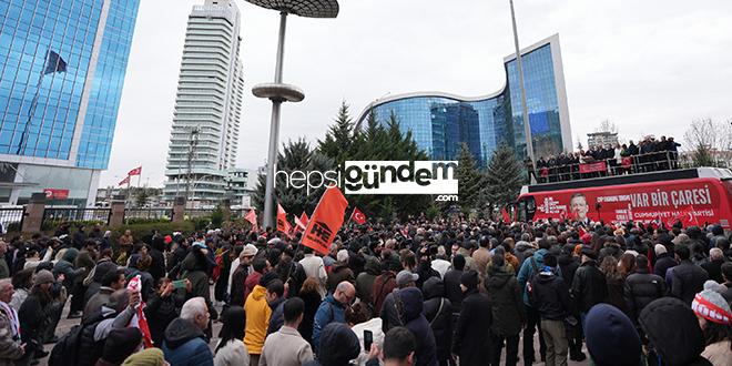 CHP milletvekilleri, Meclis’ten parti genel merkezine yürüdü