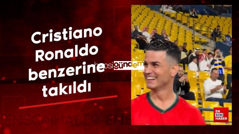 Cristiano Ronaldo’dan Adanalı benzerine: Çok berbatsın kardeşim