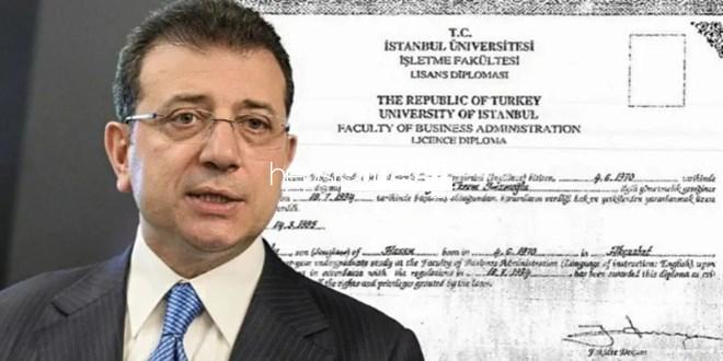 Diploma soruşturması: Ekrem İmamoğlu bugün tabir verecek