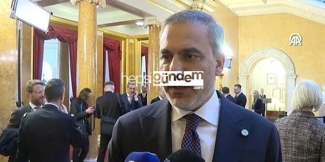 Fidan: Cumhurbaşkanımızın da söz ettiği üzere barışın kaybedeni olmaz