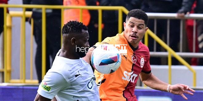 Galatasaray, deplasmanda berabere kaldı