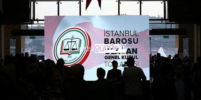 İstanbul Barosu’nun lider ve idarenin vazifesine son verildi