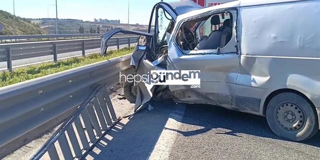 Kuzey Marmara Otoyolu’nda trafik kazası: 1 meyyit 1 yaralı