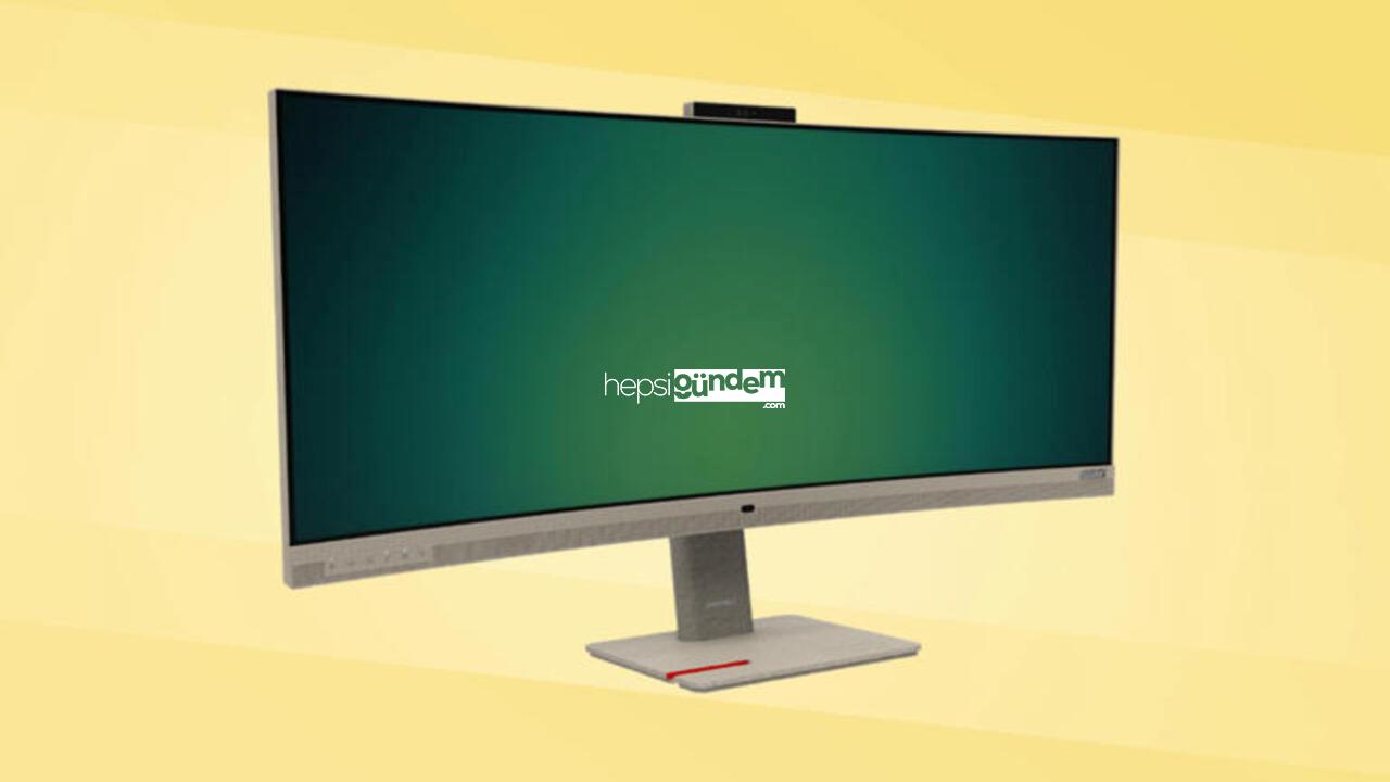 Lenovo, yapay zeka çipli monitörünü tanıttı!