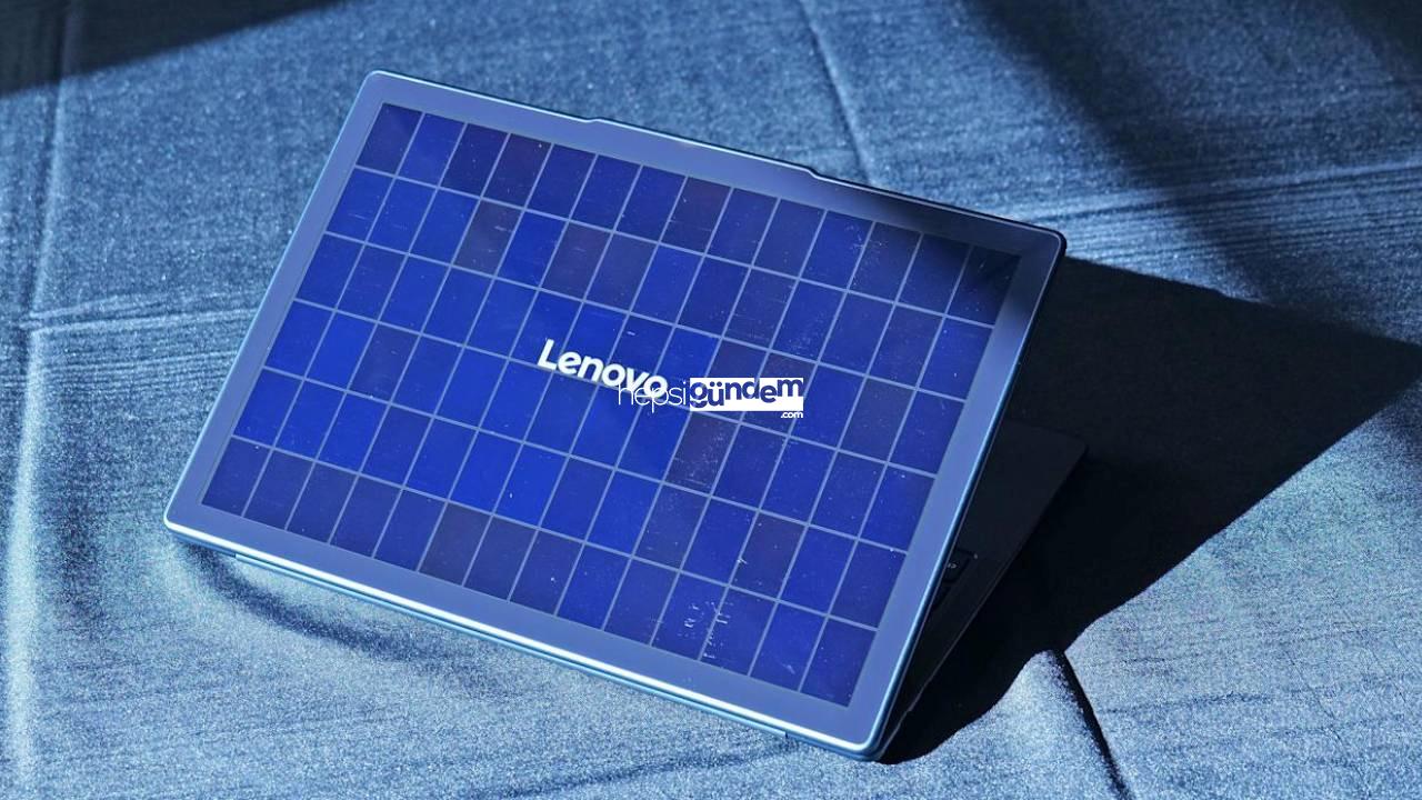 Lenovo’dan güneş gücüyle şarj olan dizüstü bilgisayar!