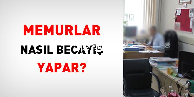 Memurlar nasıl becayiş yapar?