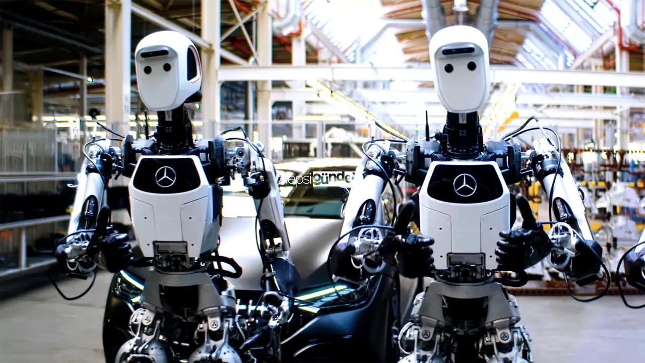 Mercedes, insansı robotları test etmeye başladı!