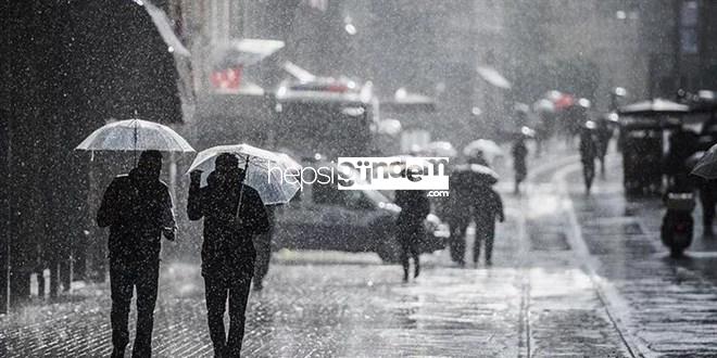 Meteoroloji Uyardı: Batıda Sağanak, Doğuda Çığ Tehlikesi