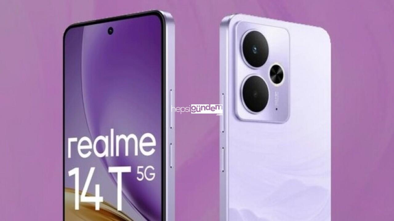 Realme 14T 5G’nin özellikleri belirli oldu! İşte tasarımı