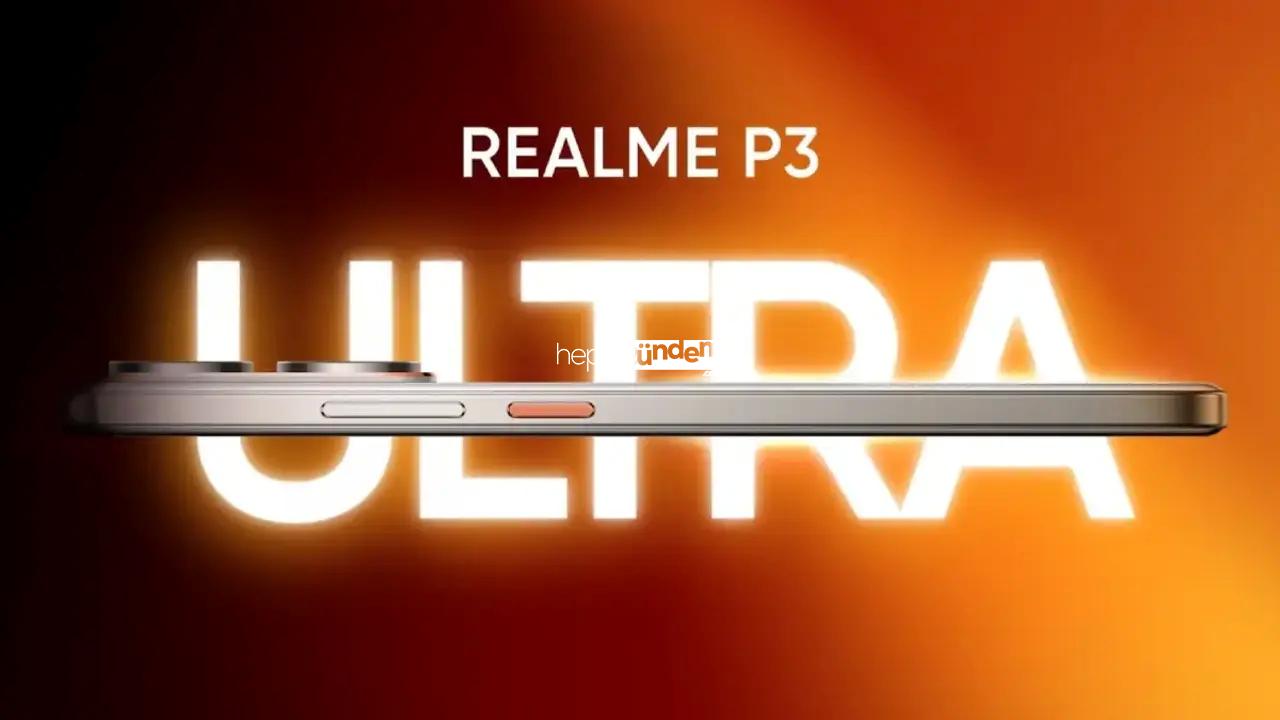 Realme P3 Ultra’nın birinci görselleri paylaşıldı!