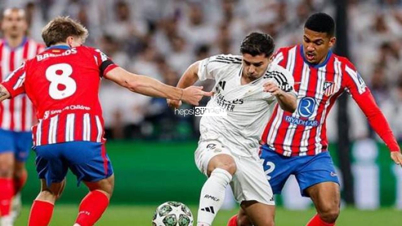 Şampiyonlar Ligi’nde Real Madrid’den derbi zaferi