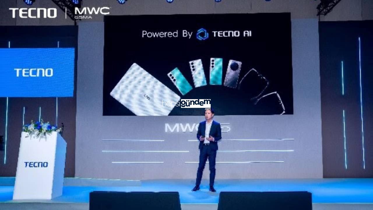 TECNO, MWC 2025’te yapay zeka ekosistemini tanıttı