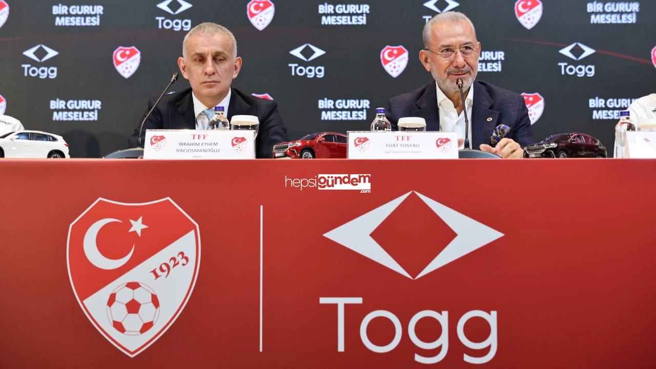 Togg, Ulusal Ekipler Ana Sponsoru oldu