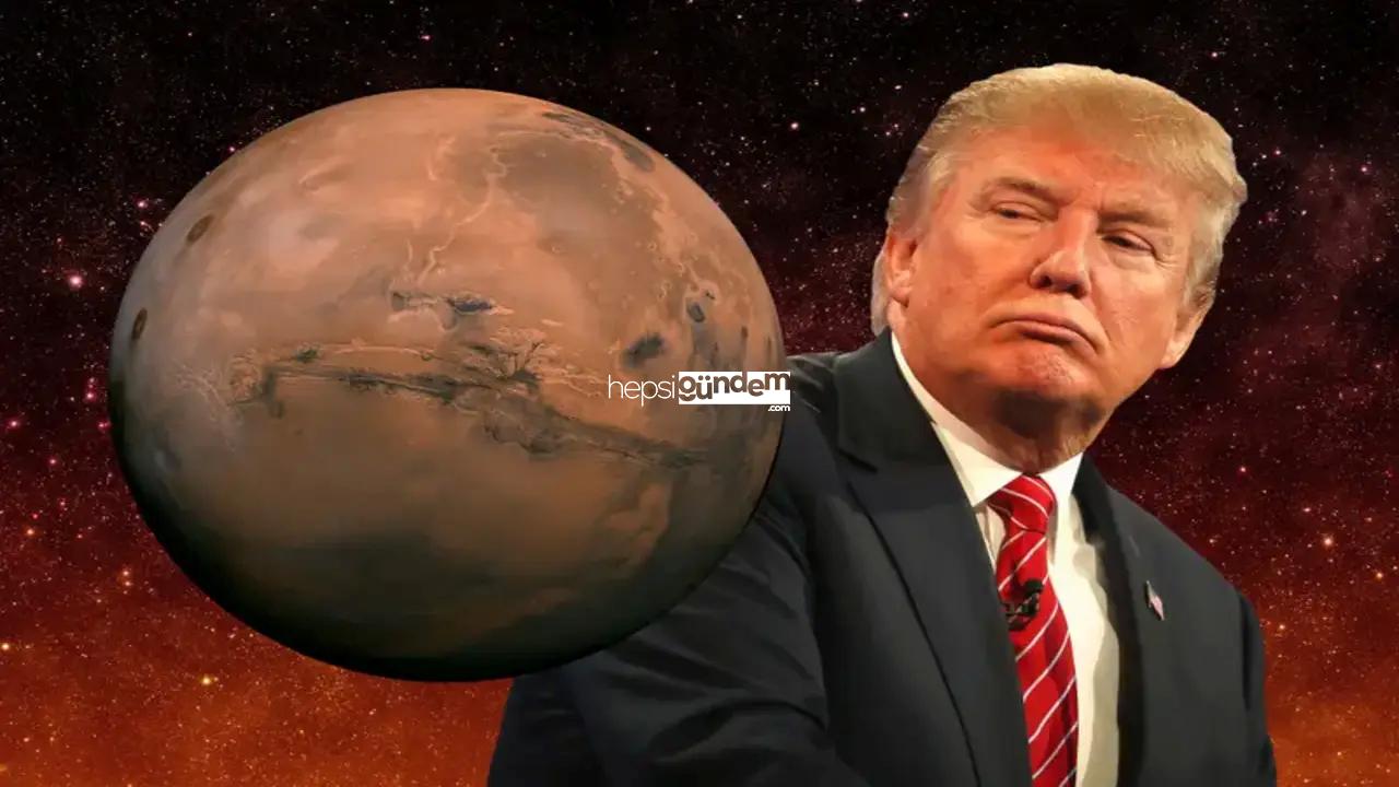 Trump, Mars’a gitmeyi öncelik olarak görmüyor!