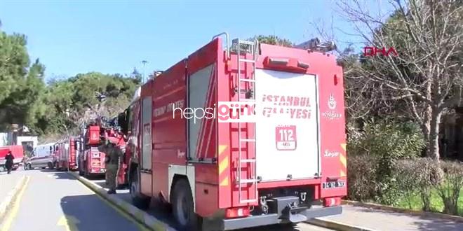 Üsküdar Devlet Hastanesi’nde çıkan yangın söndürüldü