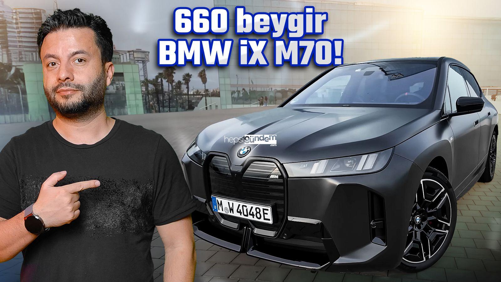 Yeni BMW iX M70 test sürüşü!