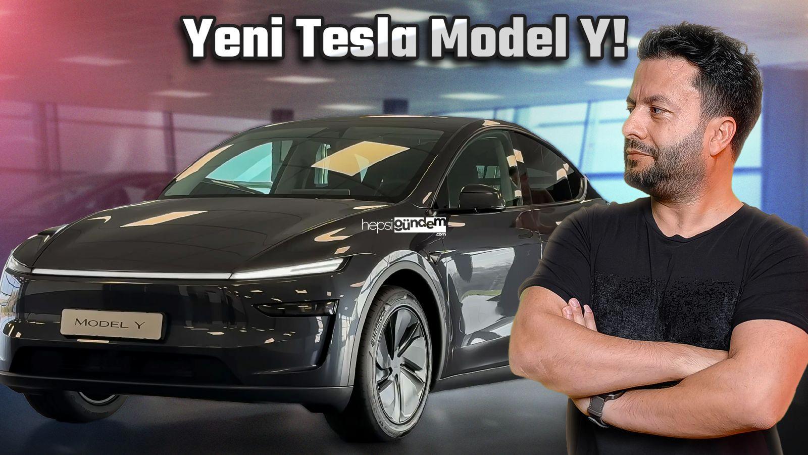 Yeni Tesla Model Y birinci buluşma!