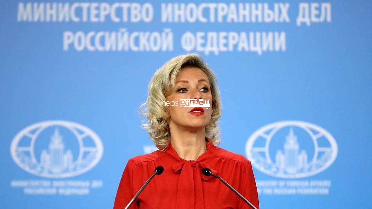 Zaharova: Zelenski’nin ABD ziyareti tam bir siyasi başarısızlık